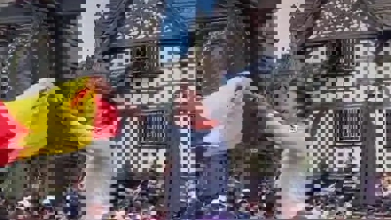 جبلالطارق خاک شما نیست، متعلق به ماست / شعارهای تحریکآمیز رئالیها در منچستر!