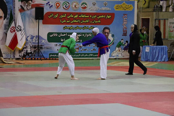 دختران خراسان شمالی فاتح مسابقات کوراش کشور