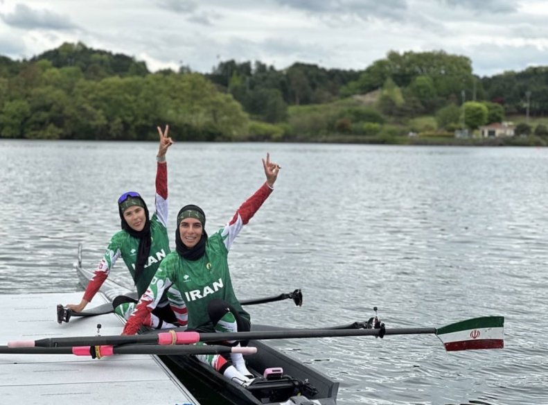 کولاک قایقرانی ایران در کسب سهمیه های المپیک / تاریخ سازی تیمی دختران روئینگ برای اولین بار 3