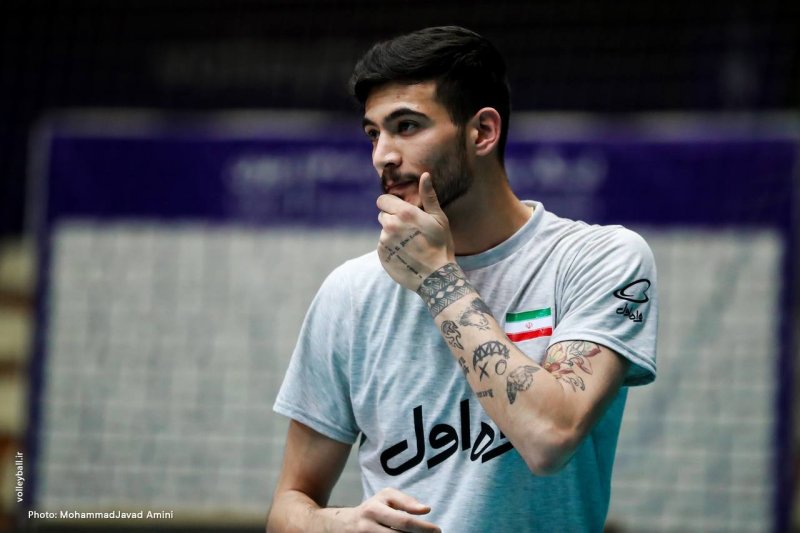 ستاره از یاد رفته والیبال ایران با توپ پر برگشت