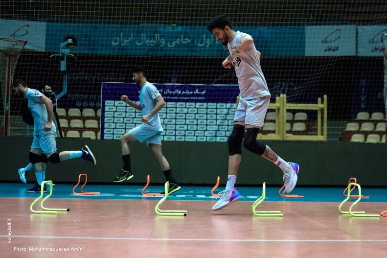 ستاره از یاد رفته والیبال ایران با توپ پر برگشت 2
