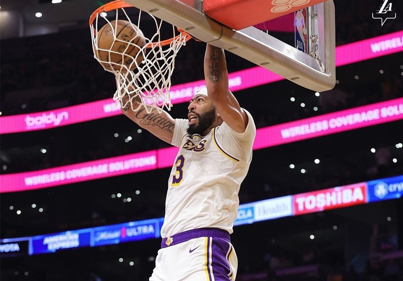 لیگ NBA| پیروزی لیکرز با آمار خیرهکننده دیویس