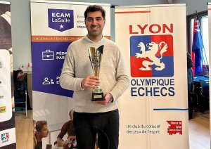 قهرمانی استاد بزرگ شطرنج ایران در لیون فرانسه