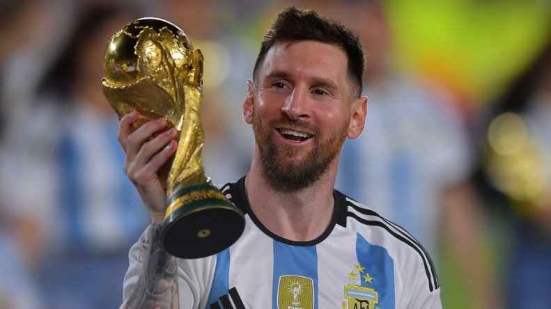 آرژانتین مسی را ابدی می‌خواهد: تا ابد بازی کن لئو!‏