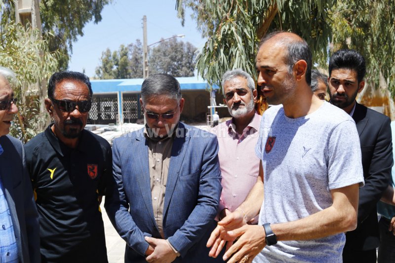 ملاقات محرم با خانواده موسس سپاهان در رفسنجان