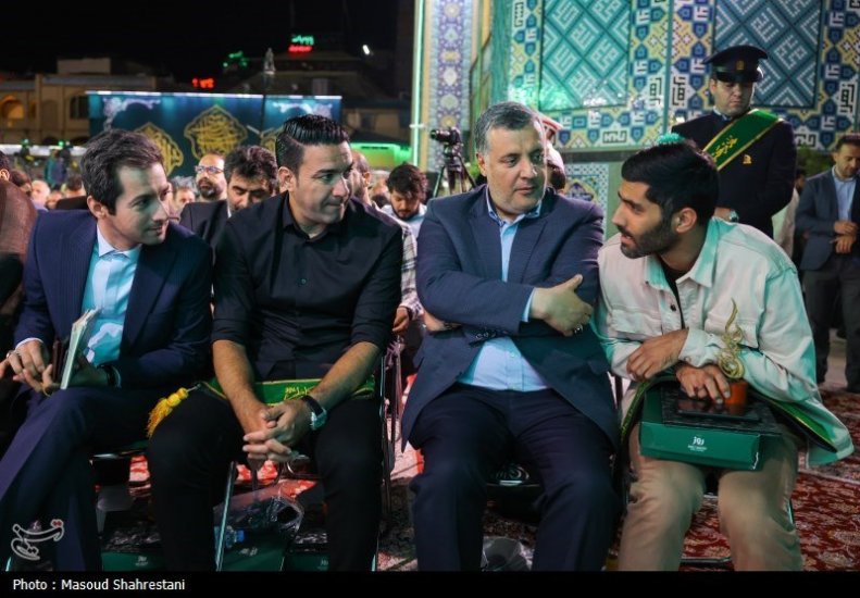ستاره های ورزش خادمان جدید امامزاده صالح (عکس)