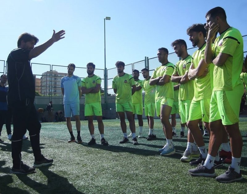  بازیکنان شمس‌آذر تمرین سبکی را زیر نظر سعید دقیقی برگزار کردند. 