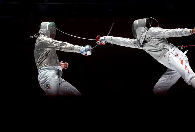 شمشیربازان المپیکی در اردو تیم ملی