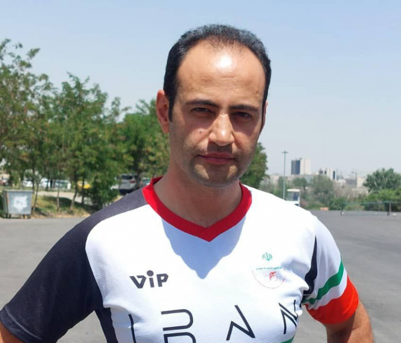 فرزاد، اولین طلایی دوچرخه سواری ایران در آسیا