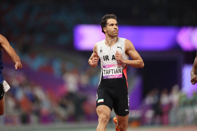 قهرمانی سریع‌ترین مرد ایران در فرانسه