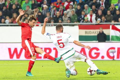گزارش زنده: مجارستان 0 - 1 سوئیس