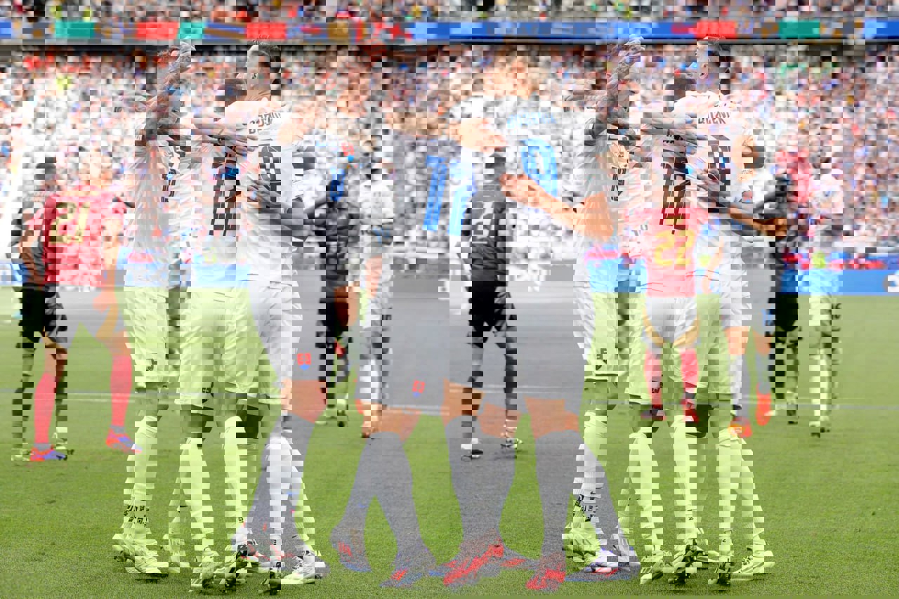 گزارش زنده: بلژیک 0-1 اسلواکی