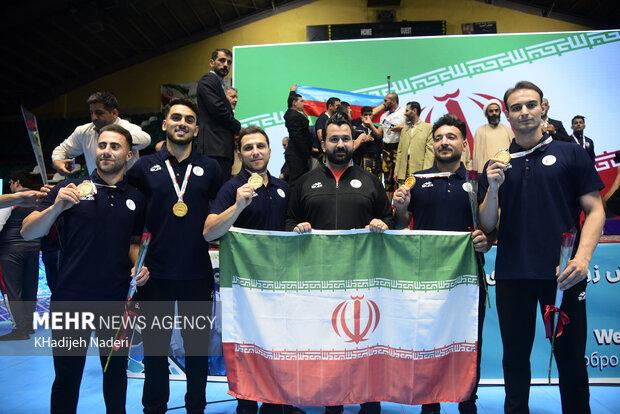 ایران قهرمان مسابقات جهانی ورزش زورخانهای شد
