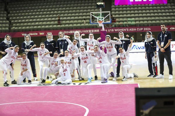 بسکتبال دختران زیر ١٨ سال مقابل قرقیزستان پیروز شد