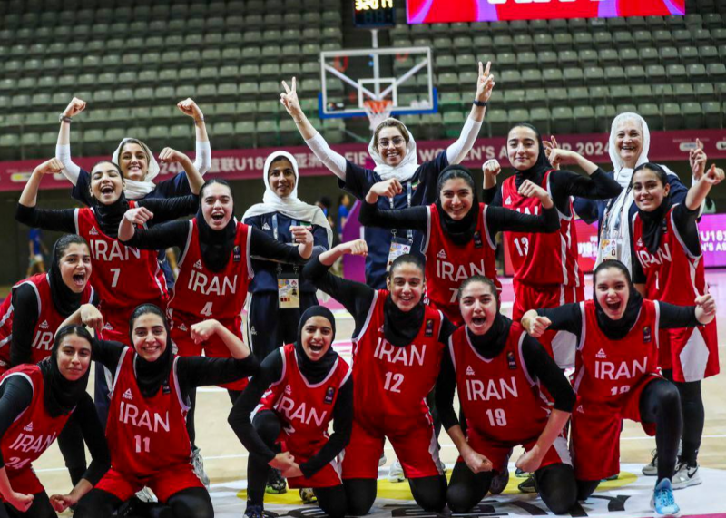 لبنان حریف دختران ایران در نیمهنهایی کاپ آسیا