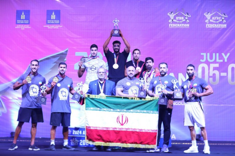 سلطه ادامهدار پرورشاندام ایران در قاره کهن