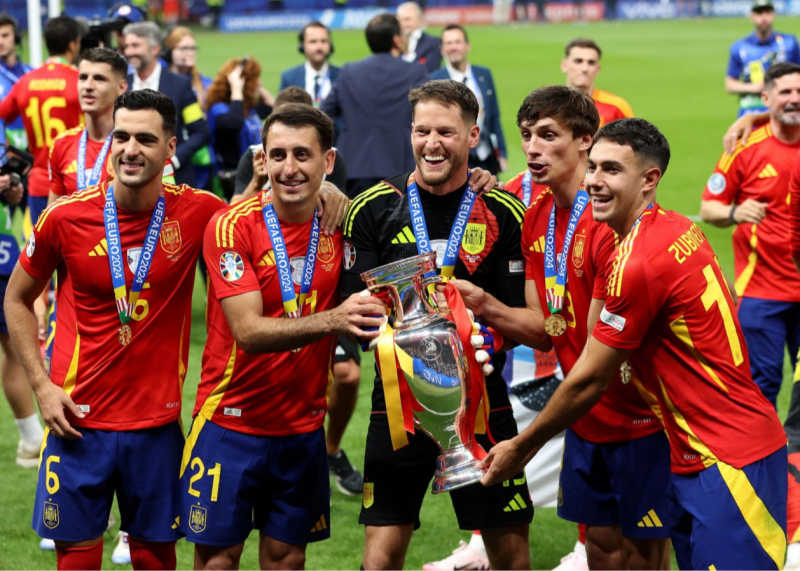 سود 1900 میلیارد تومانی اسپانیا از قهرمانی یورو