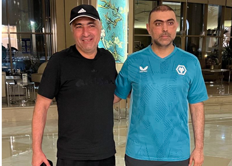 دیدار صمیمانه ساکت الهامی با مالک الشحانیه قطر