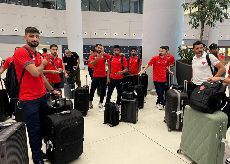 کاروان پرسپولیس به استانبول رسید (عکس)