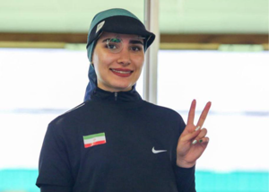 دختر ایرانی بین 10 تیرانداز برتر جهان