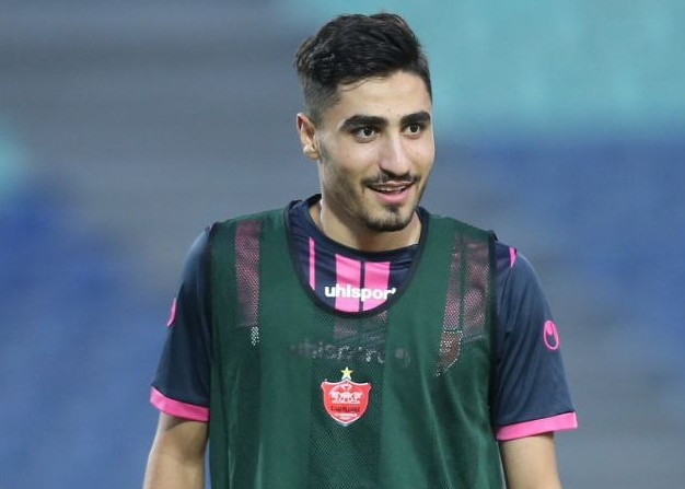 مدافع پرسپولیس آبیپوش شد! (عکس)