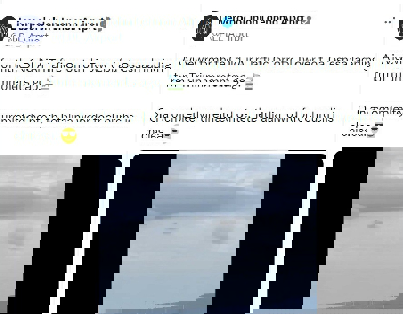 بندر لیورپول شیفته ستاره ایتالیایی است / اطلاعرسانی جالب فرودگاه جان لنون برای کیهزا (عکس) 2