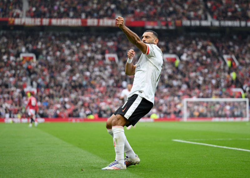 اتفاق آشنا در الدترافورد: گلزنی محمد صلاح! (عکس)