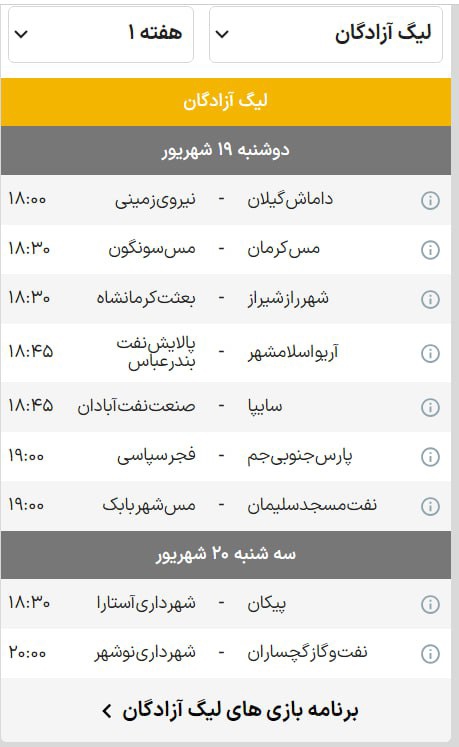 زمان مربیان و بازیکنان به پایان رسید؛ / آغاز سطح دوم فوتبال ایران با کوهی از مشکلات!