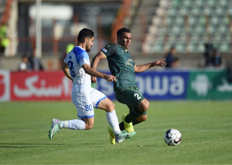 اوج هیجان از نیمکت تا مستطیل سبز:/ گزارش زنده: ملوان 2 - 0 شمس آذر