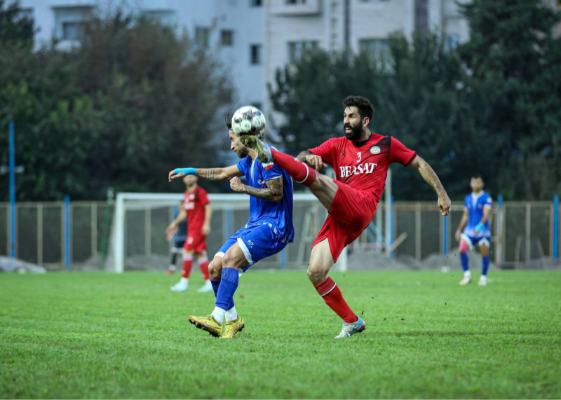 داماش گیلان 0- بعثت کرمانشاه 0/ لیگ یک / شعار حیا کن علیه درخشان در هفته سوم!