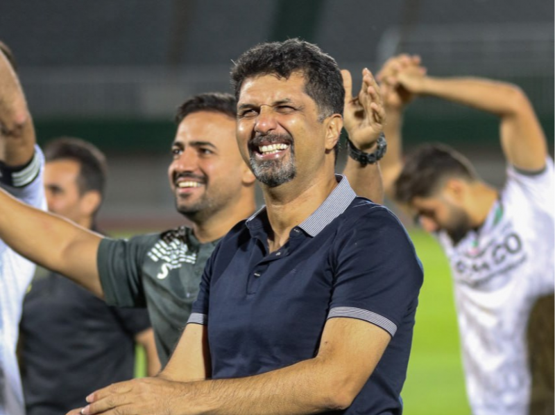 حسینی را هیچوقت انقدر شاد ندیدید! (عکس)