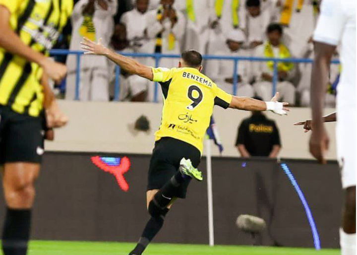 الاتحاد با درخشش بنزما همچنان در تعقیب الهلال!