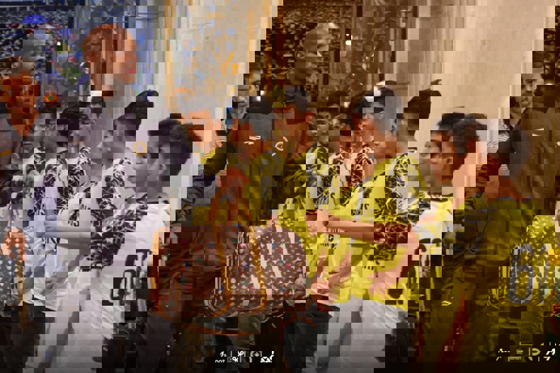 استقبال به رنگ زرد از سپاهان در اهواز (عکس) 7