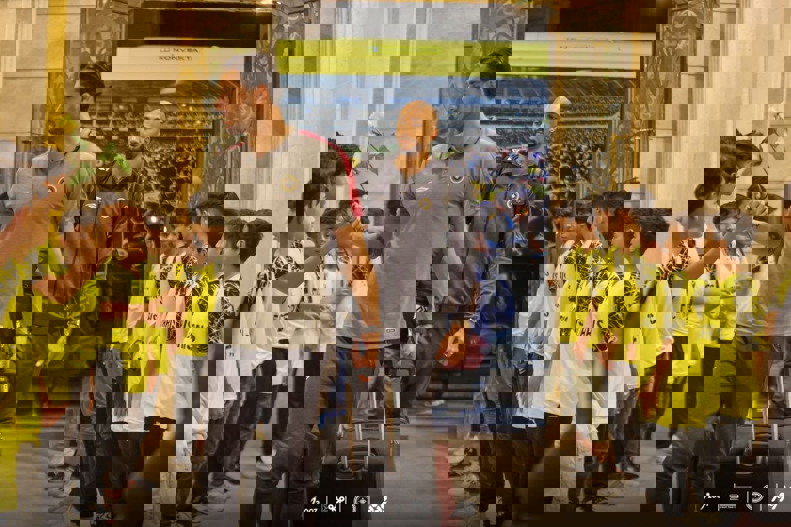 استقبال به رنگ زرد از سپاهان در اهواز (عکس) 9