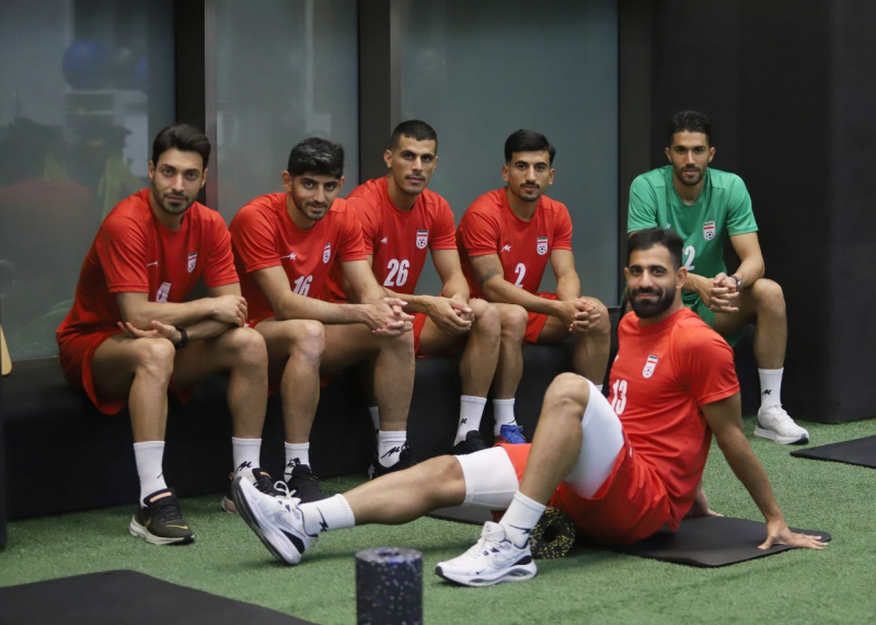 ملیپوشان ایران، ازبکها را زیر نظر گرفتند (عکس)
