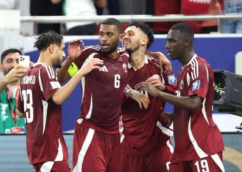 قطر با سه گل به ایران رسید