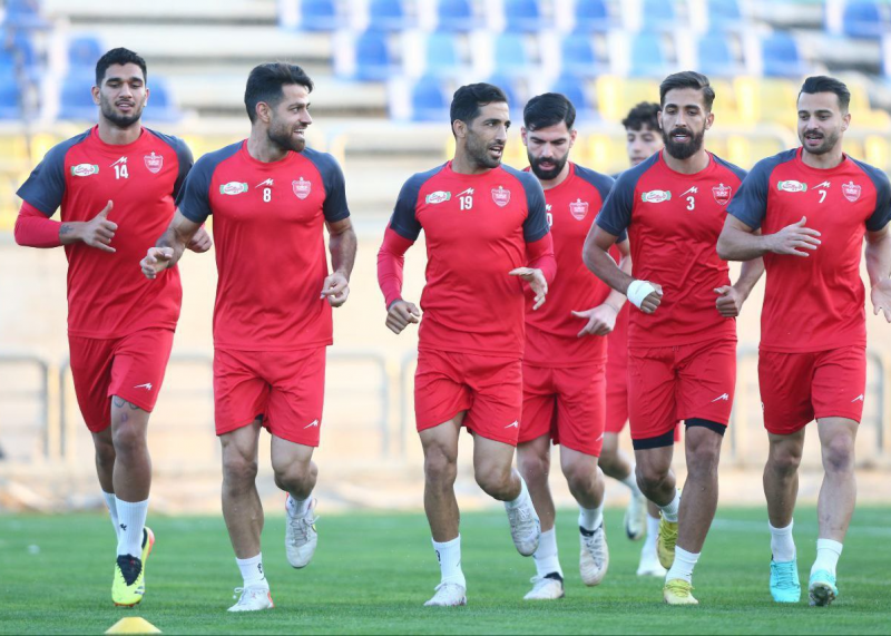 پرسپولیس با ملی‌پوشان باتجربه تمرین می‌کند