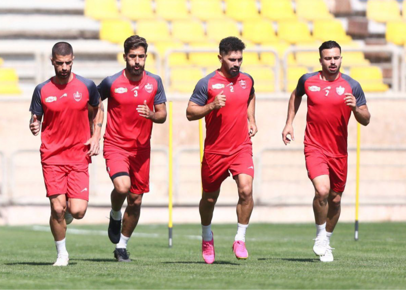 امید عالیشاه به تمرین پرسپولیس برگشت