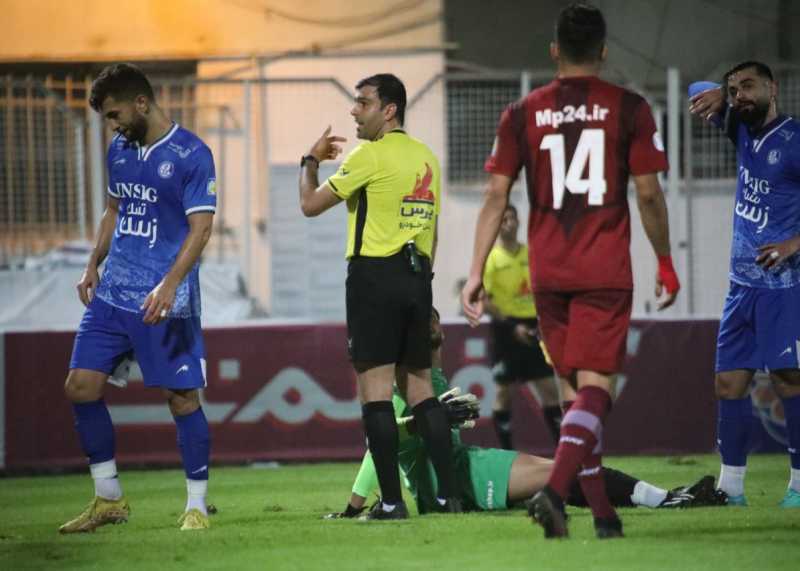 نساجی 0 - 0 استقلال خوزستان: لعنت به پرچم! 