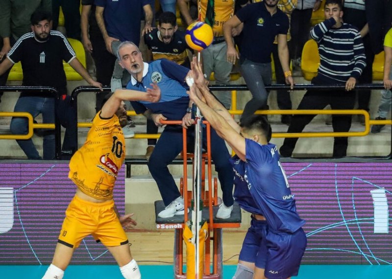 والیبال ایران بیقرار شروع این نبرد جذاب