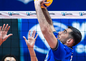 حرکت استثنایی کاپیتان ایران مورد توجه FIVB