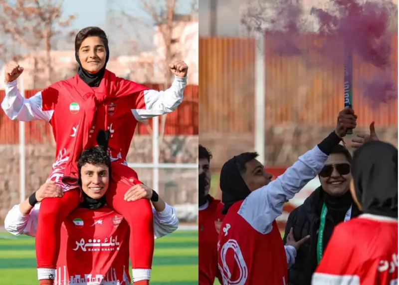 تیمی که زود اوج گرفت: زنان تاریخساز پرسپولیس!