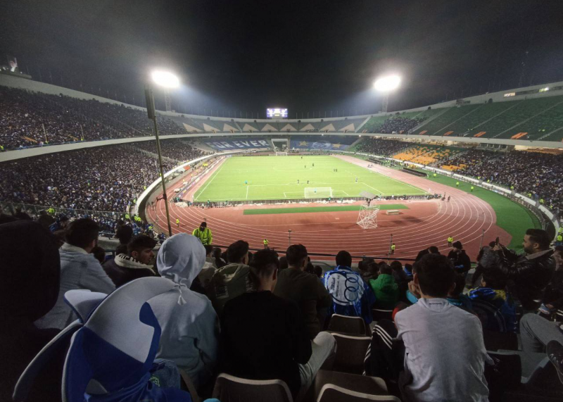 هواداران استقلال آزادی را پر کردند (عکس)