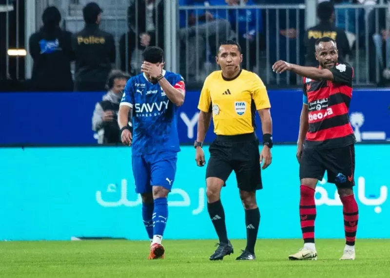 الهلال و فوتبال عربستان در آتش جنجال داوری