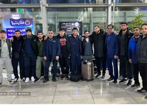 کشتی‌گیران آذربایجانی هم به تهران رسیدند