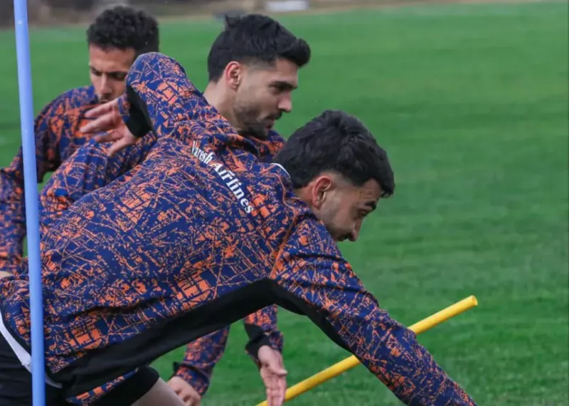 تمرین خاص نساجی برای نبرد حساس با پرسپولیس