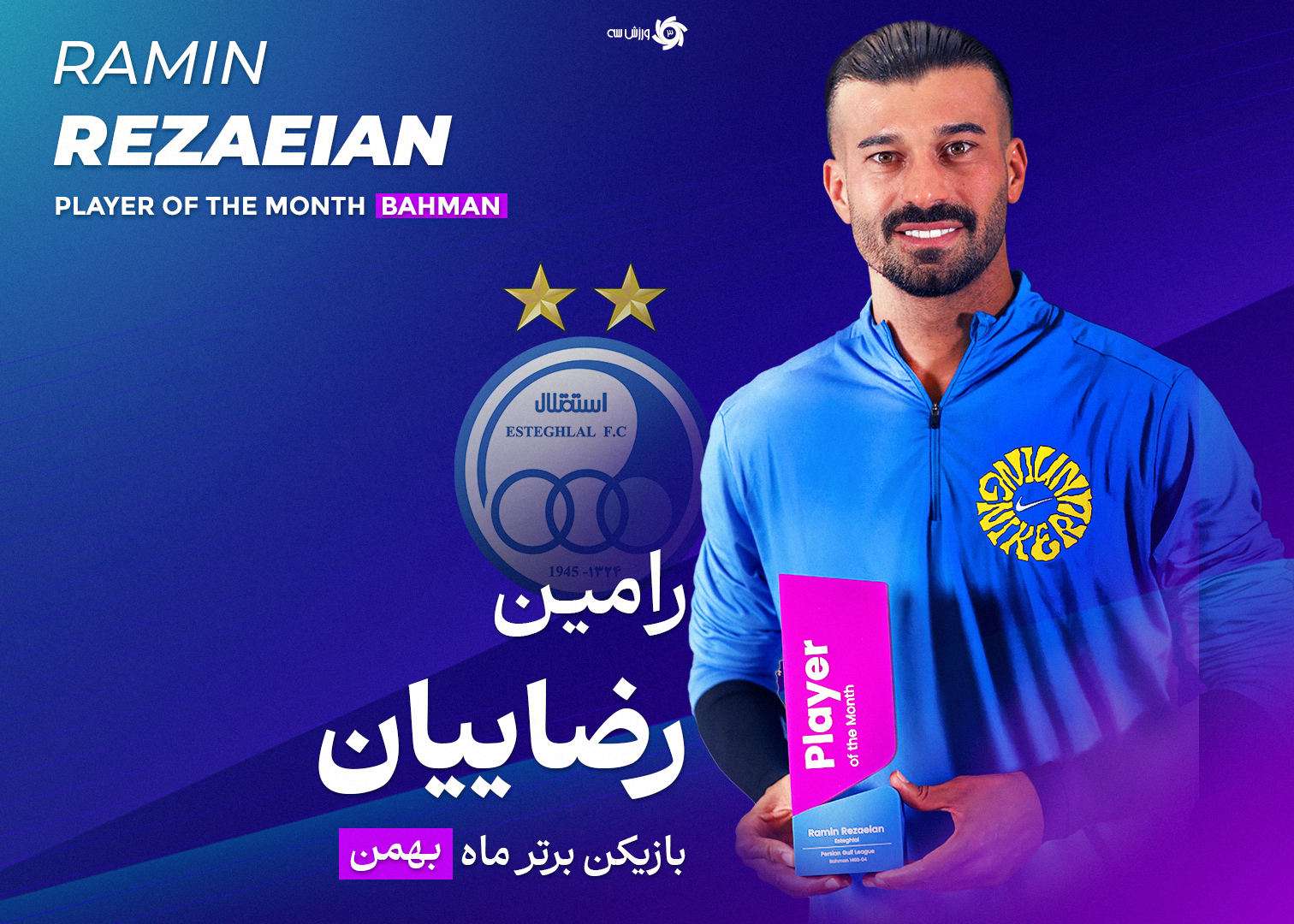 رامین – جایزه ویژه یک ماه دوندگی و مهندسی!
