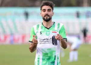 بازیکن جدید سبزها با 2 گل آمد