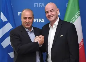 رئیس و دبیرکل فیفا صعود ایران را تبریک گفتند