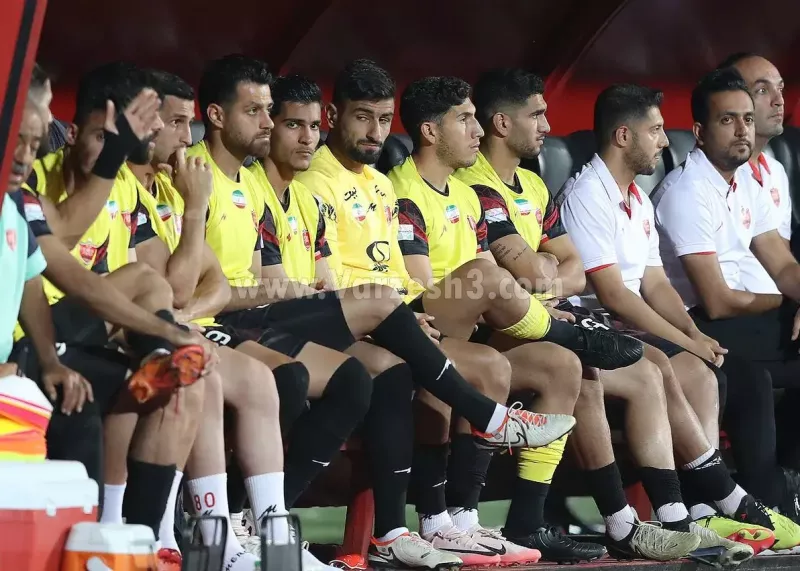 نیمکت پرستاره پرسپولیس برای تقابل با ملوان